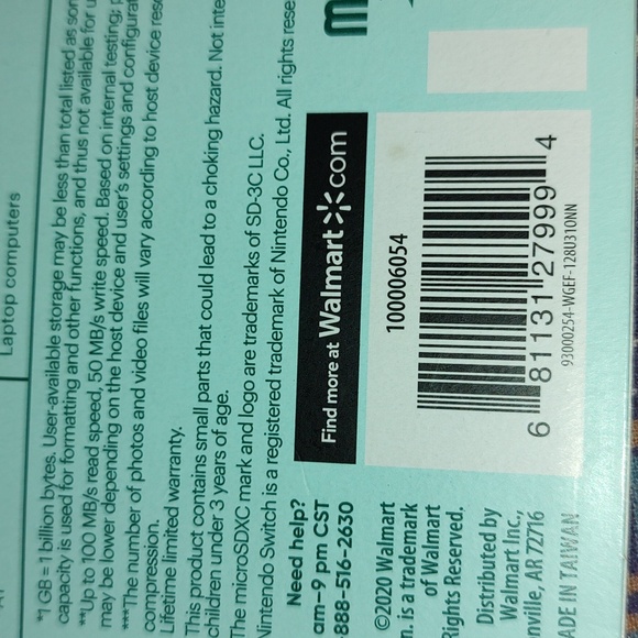 Keep ONN 100006054 microSDXC Card 128gb With Adapter 100 Mb/s New Phone Memory - Picture 8 of 9